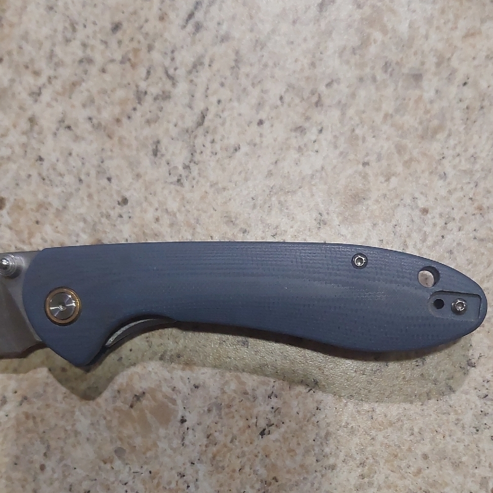Blue Folding Knife by CRJB - Picture 3 of 8